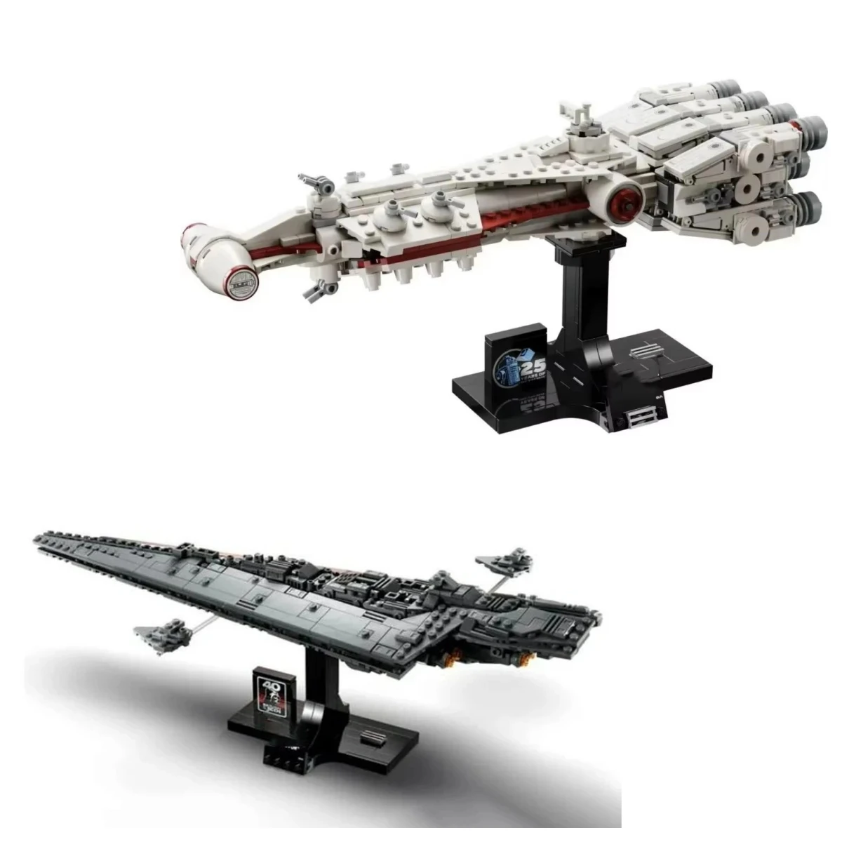 Juguetes calientes película nave espacial guerra Tantive Compatible 75376 modelo 75356 bloques de construcción ejecutor destructor adultos niños regalos DIY