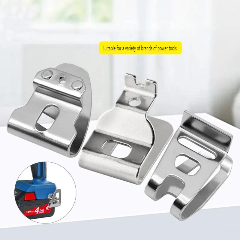 

Belt clips 1pc 304 stainless steel drill tool clips
