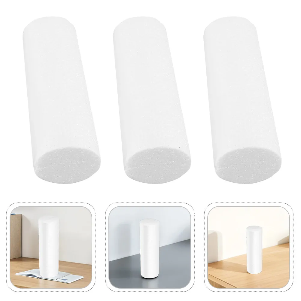 

12 шт. пенопластовых цилиндров 20x6 см, прочные моделирующие стержни для раннего обучения геометрическим фигурам, развивающие инструменты, товары для творчества