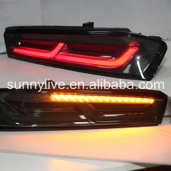 AIROW For CHEVROLET Camaro LED Rear Light Tail Lamp Running Turning Light 2016-2018 YZ