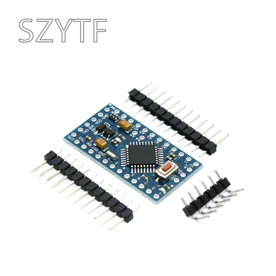 Pro Mini 328 Mini 3.3V/8M 5V/16M ATMEGA328/ATMEGA328PB ATMEGA328P-AU 3.3V/8MHz 5V/16MHZ For Arduino