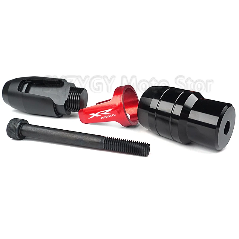 For Honda XR150L Motorcycle CNC Accessories Falling Protection Exhaust Slider Crash 4