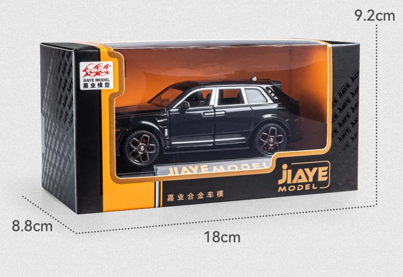 1:36 Cullinan SUV Simulation Legierung Auto Modell Sound Licht Zurückziehen Auto Sammlung Geschenk Kinder Spielzeug