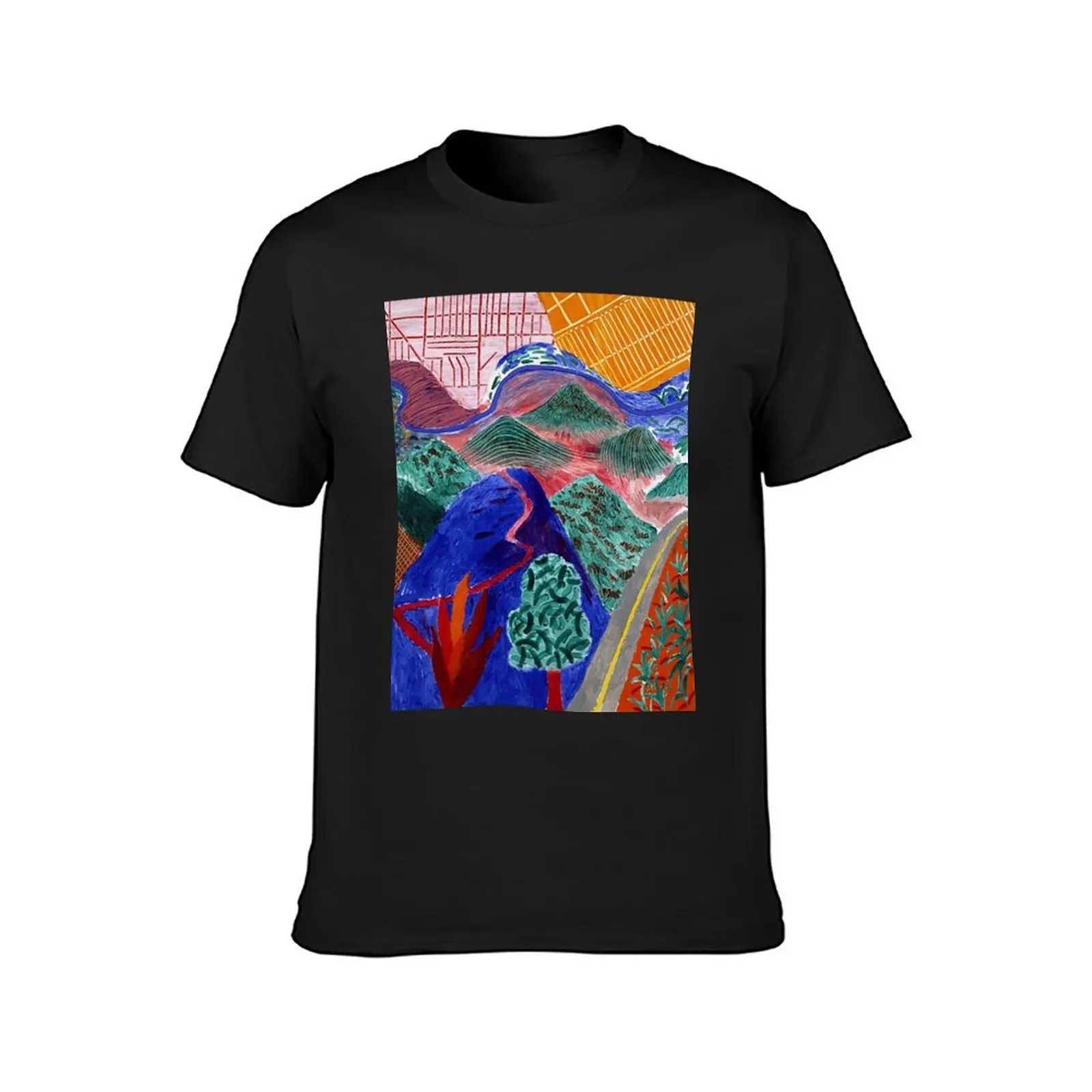 David Hockney T-Shirt kawaii clothes animal prinfor boys tees tshirts for men