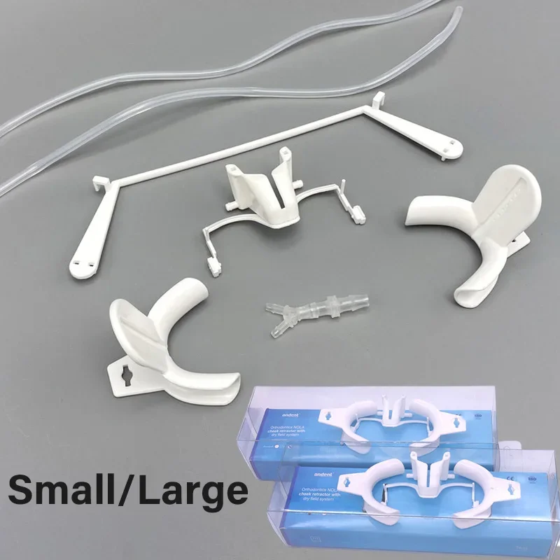 

1 Set Dental Ortho Nola Cheek Retractor Dry Field System Lips Mouth Opener Large Small Opener Expander Intraoral Tongue