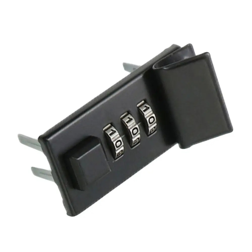 Durable Alloy Notepad Password Lock Waterproof DIY Notebook Password Lock Reusable Alloy Lock Handbag