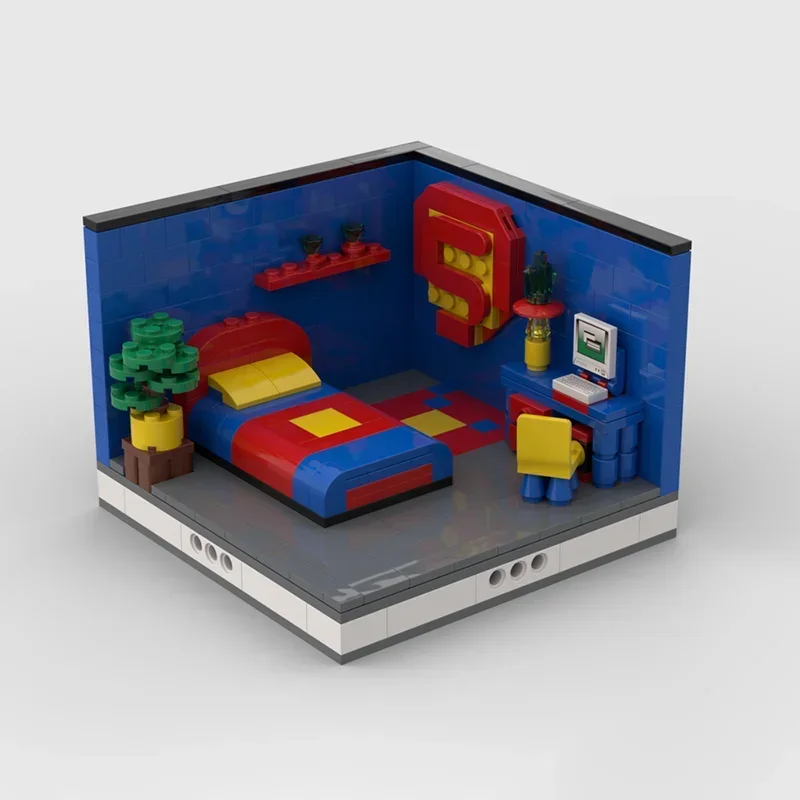 

Знаменитый Sence Moc Building Blocks Hero Room Design 1-7 Модель Технология Популярная серия фильмов Кирпичи DIY Сборочный набор Подарки Игрушки