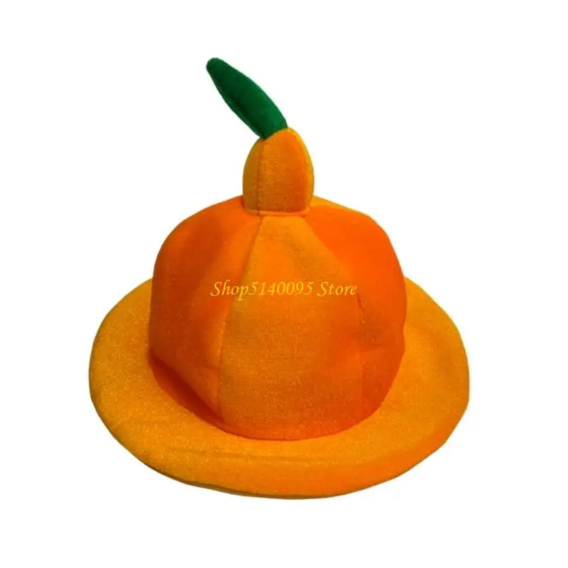 DXAE Tangerine Bonnet Hat for Adult Easy Fold Compact Carry 