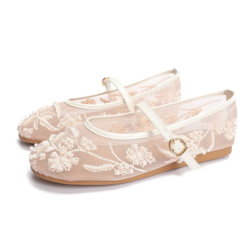 

2026 Женская элегантная повседневная повседневная повседневная обувь Мэри Джейн на плоской подошве с одним ремешком и пряжкой, круглым носком, Q-581