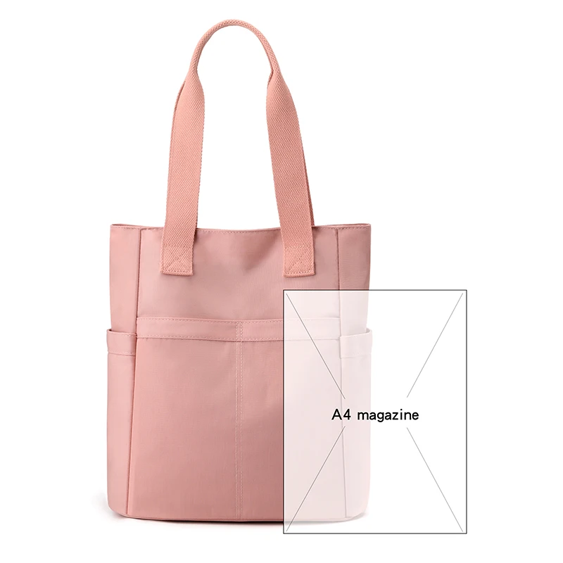 Women's Tote Bag Designer Ladies Casual Handbag Nylon Shoulder Bag Large Capacity Waterproof Shopping Beach Bolsa Feminina