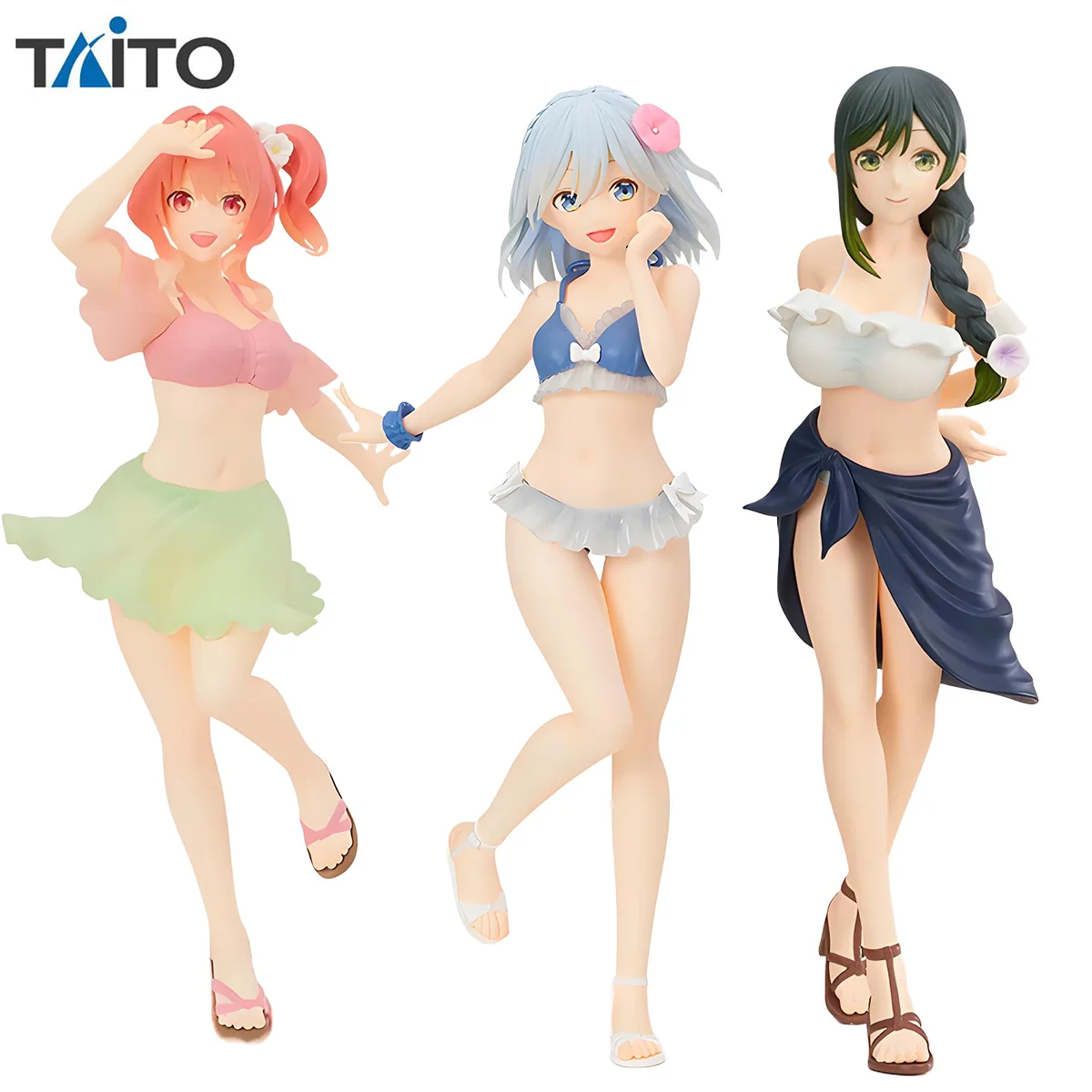 

In Stock Original TAITO Amagami-san Chi No Enmusubi Amagami Yae Amagami Asahi Pvc Anime Character Model Collection Toys Gifts
