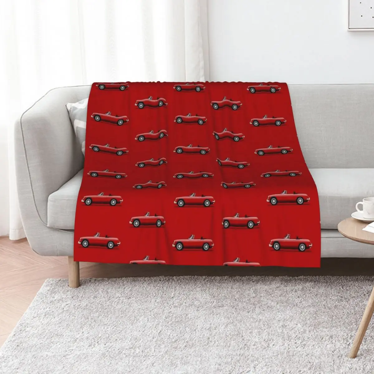 My drawing of the transparent MGB Roadster Throw Blanket Nap For Baby Warm Multi-Purpose Thermals For Travel Blankets