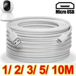 Micro USB Charging Data Cable Extra Long Charging Wire Cord Mobile Phone Cable for Android Phone Samsung Xiaomi Tablets Camera