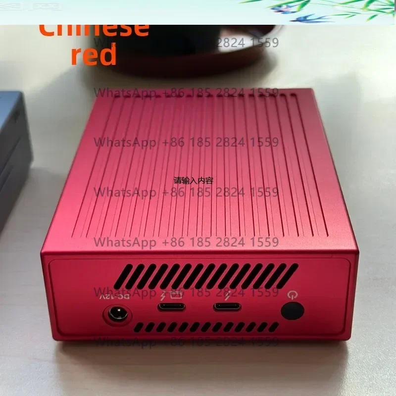 

Thunder bolt 3 4 5 SSD Enclosure for M.2 NVMe 4 Bay Full Speed 3000MB s External Storage M ac PC Expansion Tool NEW