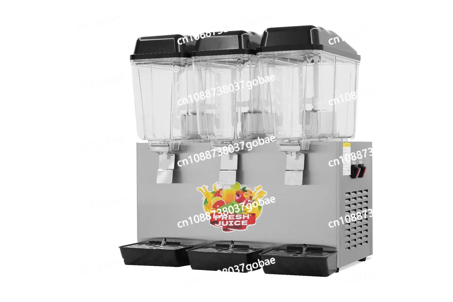 

Машина для холодных напитков 8л * 4 четырехцилиндровая машина для приготовления напитков Коммерческая машина для приготовления сока горячей и холодной воды с распылением чая с молоком