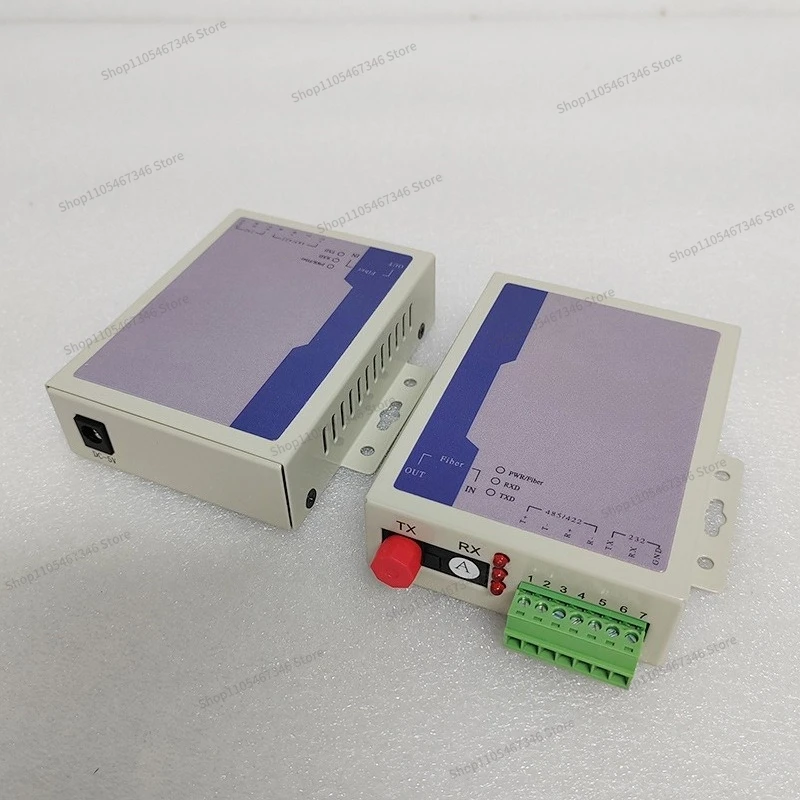 For 3-in-1 RS485 Bidirectional Data Optical  422 Optical Cat 232 To Fiber Single Fiber FC Port