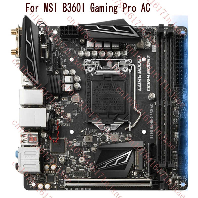 

Для MSI B360I GAMING PRO AC Mini ITX игровая игровая материнская плата DDR4 32G протестирована.