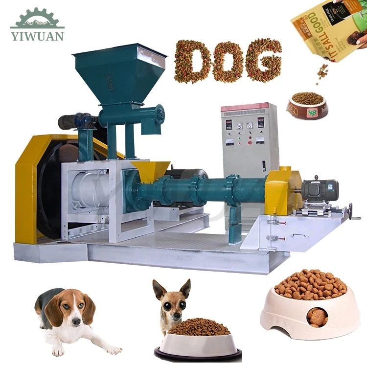 

Hot Selling 4ton/h Dog Food Pellet Machine Pet Processing Kibble Feed Price For Parts OEM Component