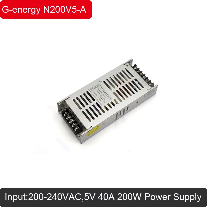 

G-energy N200V5-A LED Display Screen Power supply Ultra-thin 5V40A200W For Indoor/Outdoor LED Module Special Power Supply