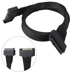 수-암 익스텐션 케이블, 68 핀 U2 SFF-8639, NVME PCIe SSD, 50cm
