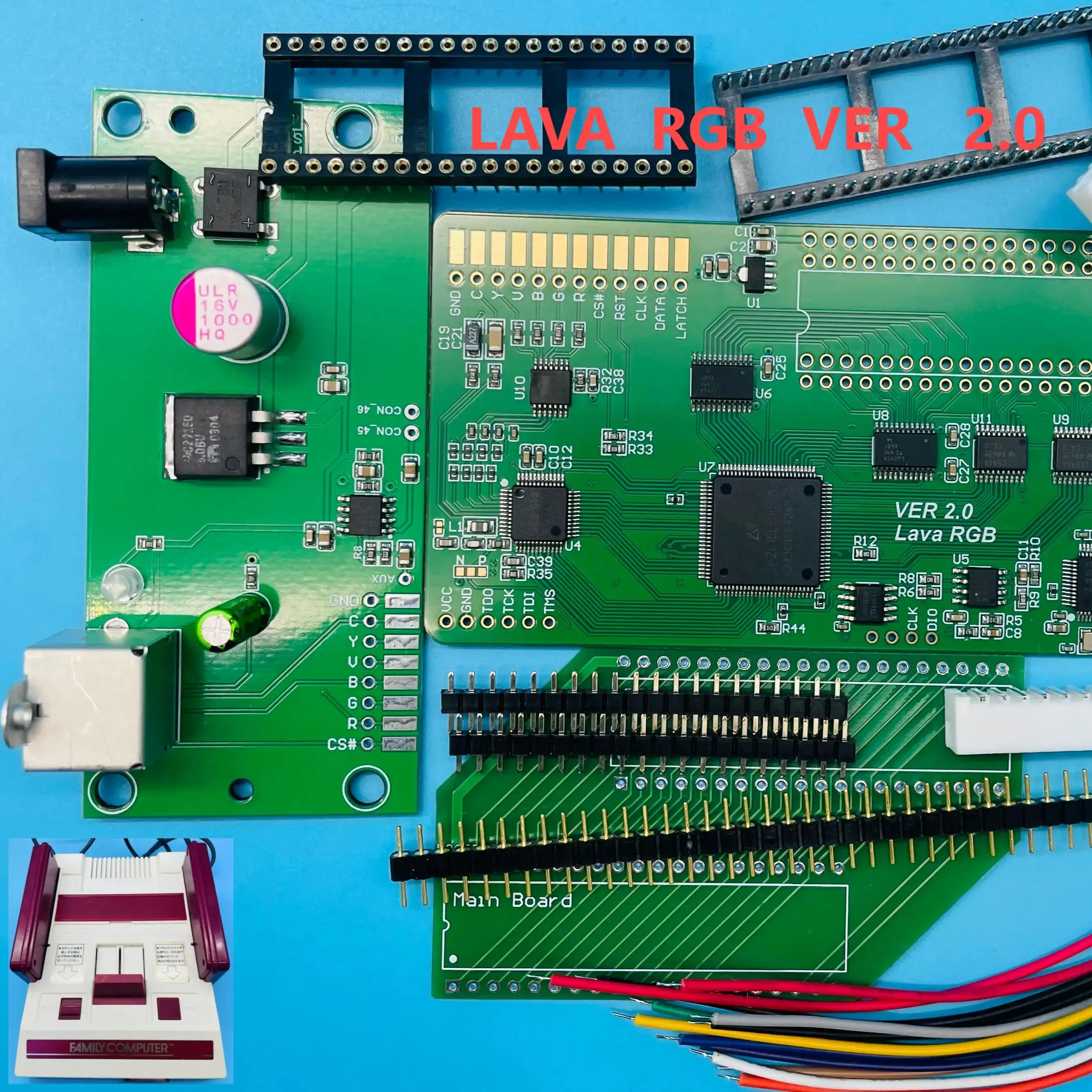 RGBFC RGB FC nesrgb Famicom AV Famicom RGB LAVA RGB VER 2.0 #6