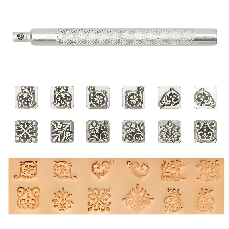   Stable Zinc Alloy Leather Stamps For Unique Leather Accessories And Belts