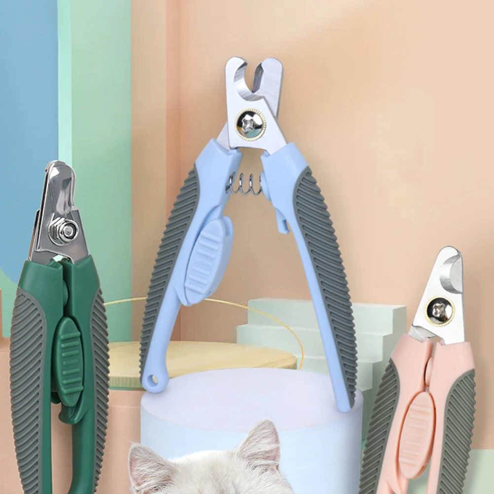 

Pet Nail Scissors Clippers Ergonomic Puppy Metal Sturdy Dog Accessories Lightweight Safe Compact WearResistant Pet Nail Clipper