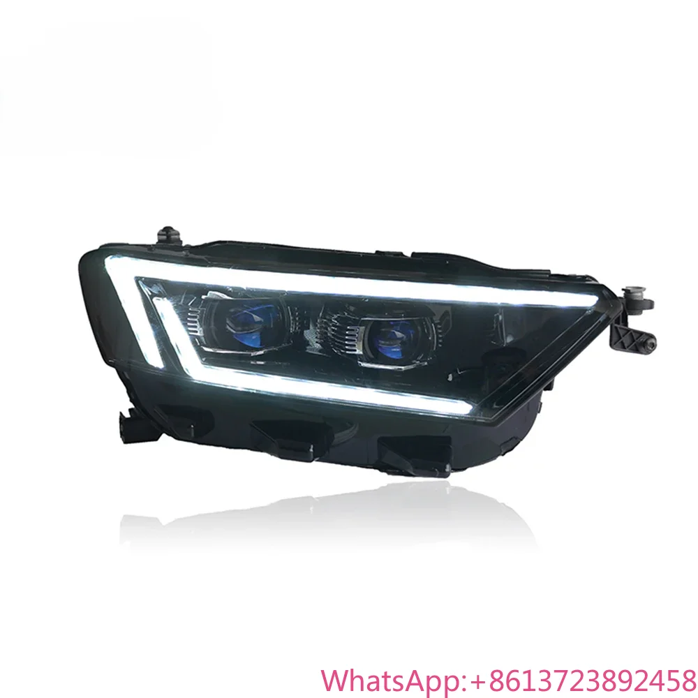 Car Styling Head Lamp for VW T-Roc 2017-2021 T ROC Headlight Projector Lens Dynamic Signal Drl Automotive Accessories Upgrade