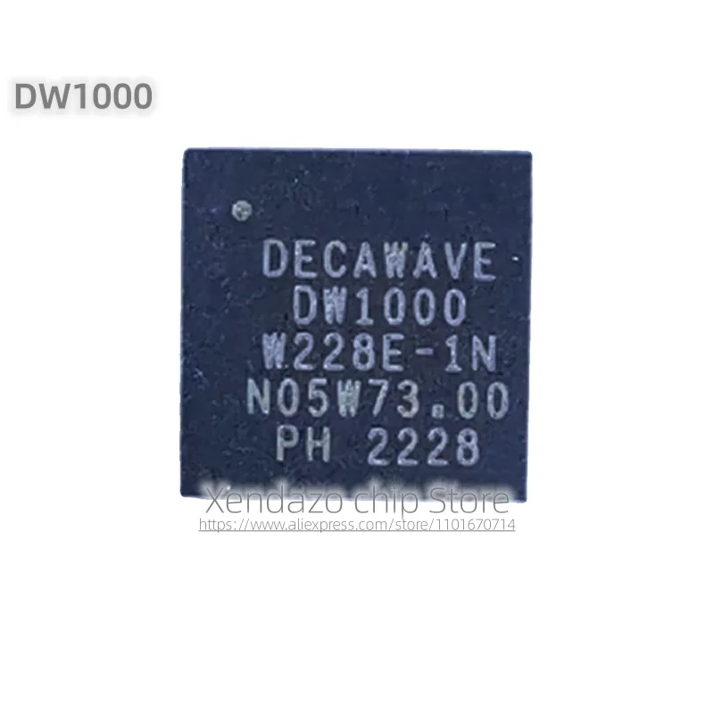 5pcs/lot DW1000 QFN-48 package Original genuine Indoor positioning high-precision transceiver chip