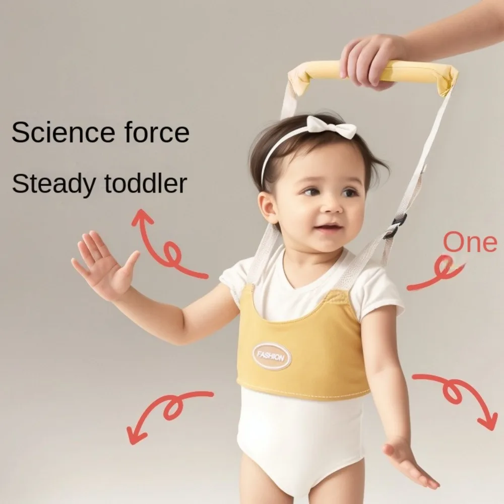 Adjustable Baby Walker Belt Safety Multifunctional Infant Walking Harness Breathable Handheld Walking Assistant Strap Anti-fall