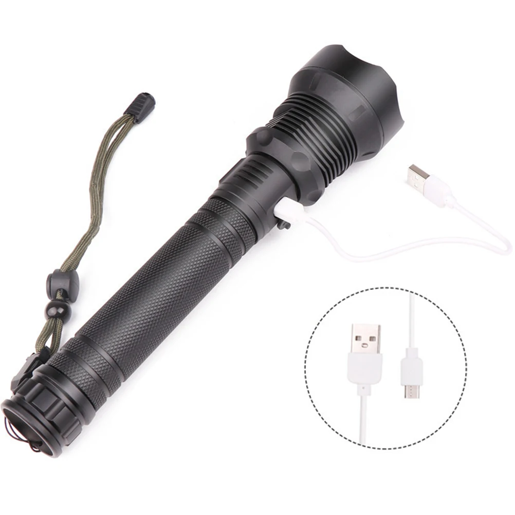 

High Power USB Charging Portable Light Portable LED Light for Camping Hiking Fishing Running Emergency Safe Torch