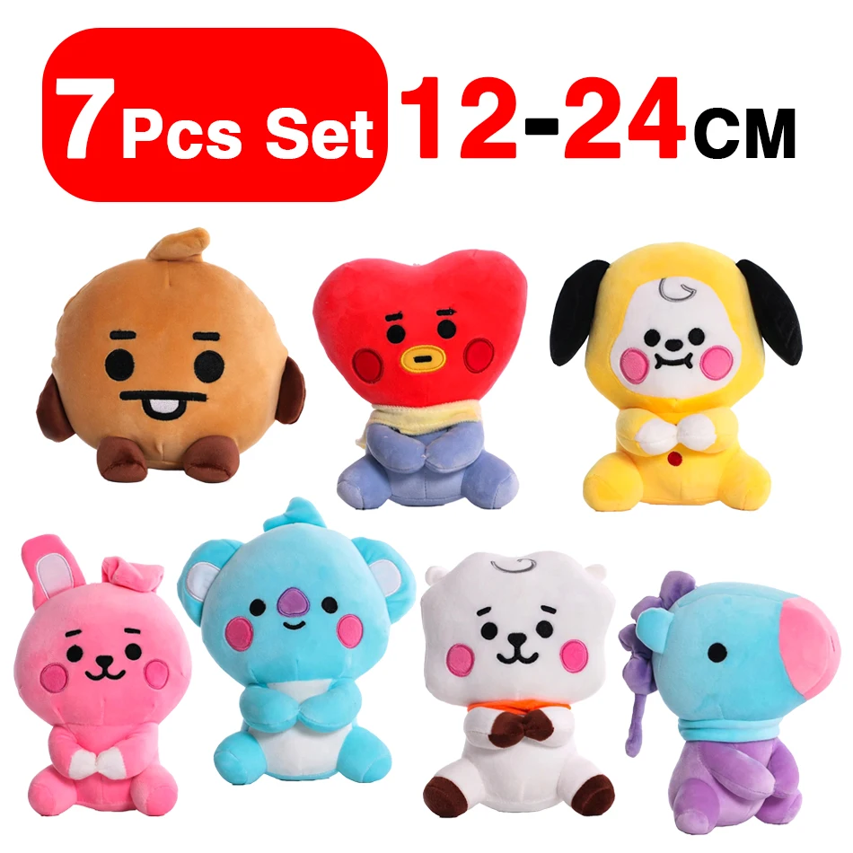 

Плюшевая игрушка B-T-21: Фигурка Тата Коай, Шуки, Манг, Кукки — мультяшные животные, брелок для телефона, подвеска для рюкзака, игрушка для снятия стресса, подарок для друга