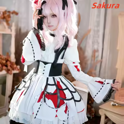 In Stock Akiyama Mizuki Cosplay PJSK Costume Anime Project Sekai Lovely Lolita Party Dress Uniform Halloween Outfit for Women