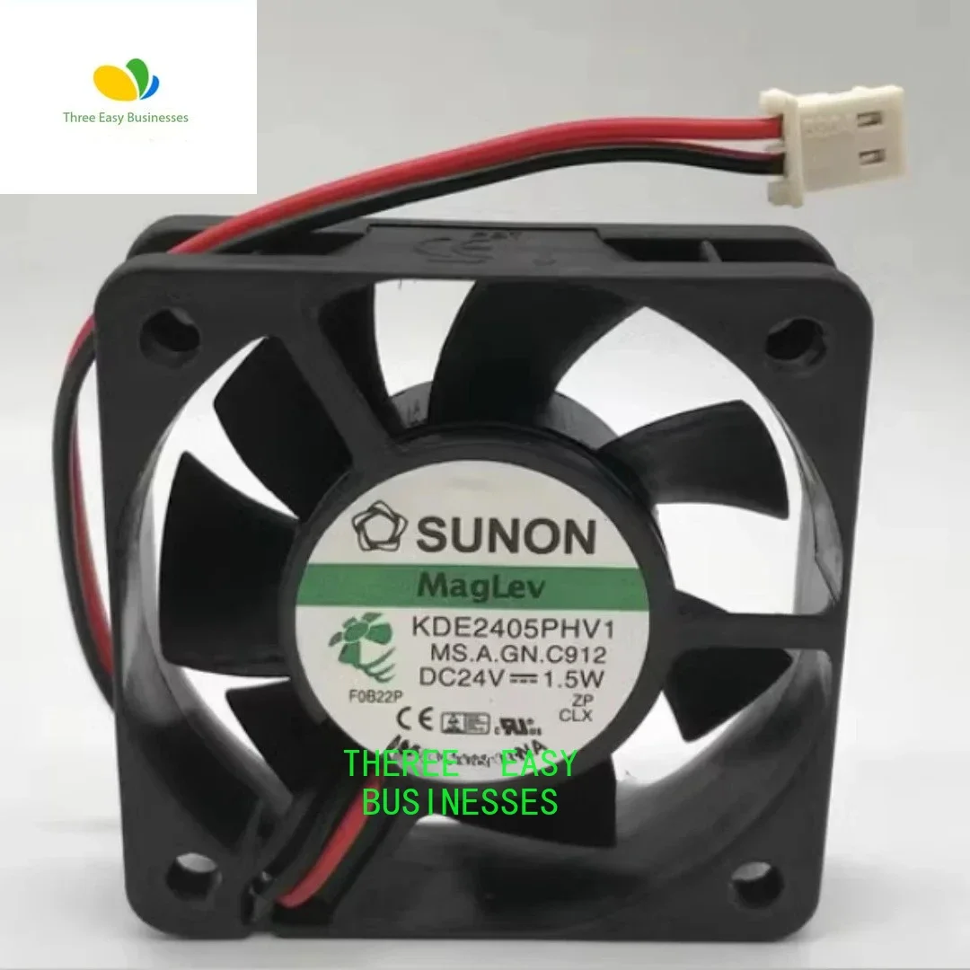 

Original KDE2405PHV1 5015 24V 1.5W 5CM Two-wire Inverter Cooling Fan