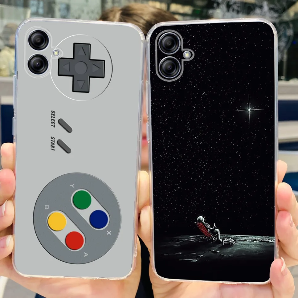 لينة سيليكون الحال بالنسبة لسامسونج غالاكسي a04e sm-a042f ، وحالة الهاتف الوفير ، لمجرة a04e m04 f04 ، جديد