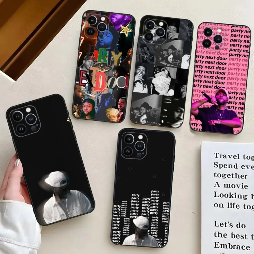 Party Next Door Rapper  Phone Case For iPhone 15,14,13,12,11,Plus,Pro Max,XS,X,XR,SE,Mini,8,7 Soft Silicone Cover