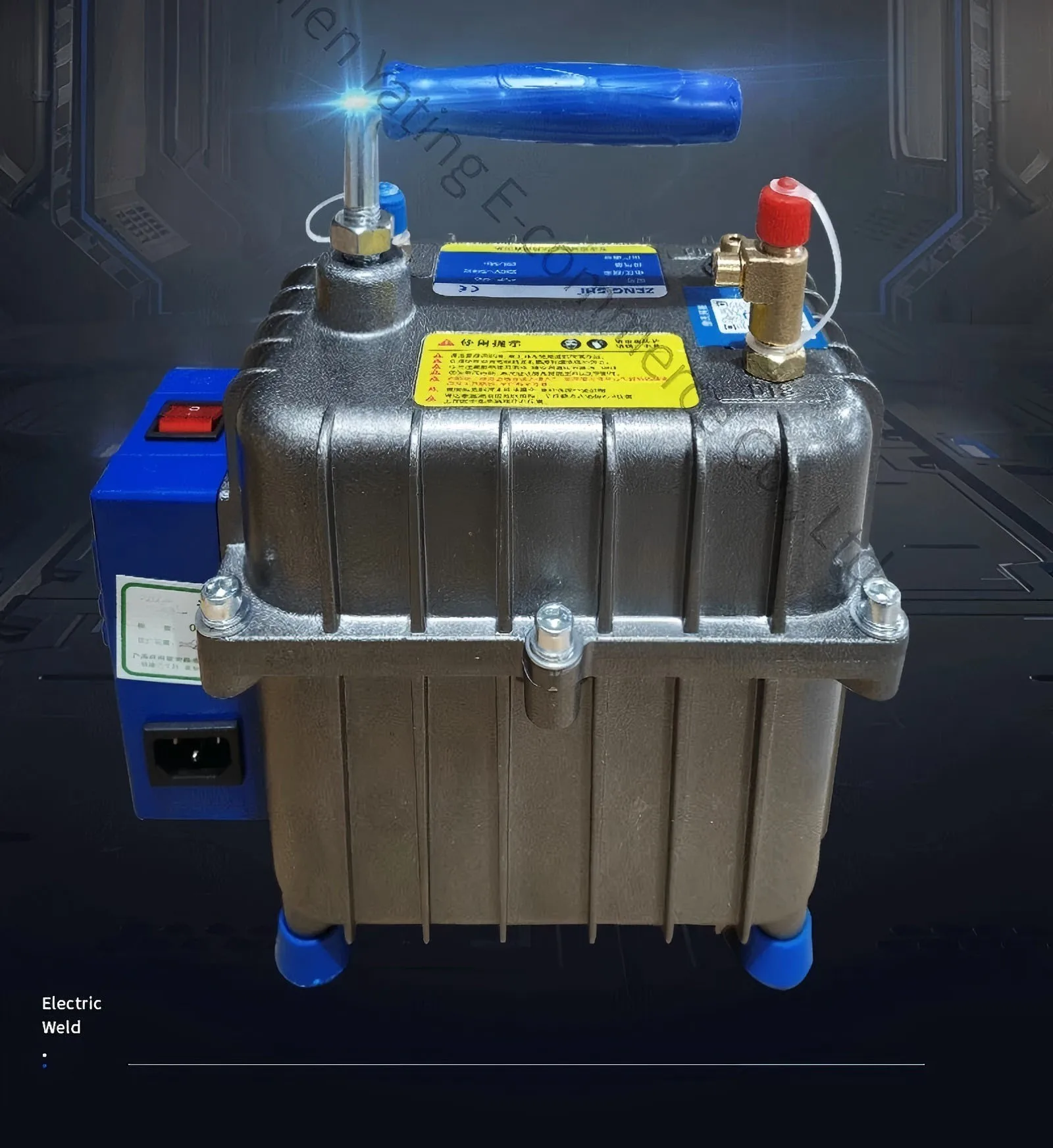 

New Aluminum Shell Dual-purpose Vacuum Pump Pressurized Air Conditioner Repair Tool Car Air Conditioner Vacuum Pump Air Pump
