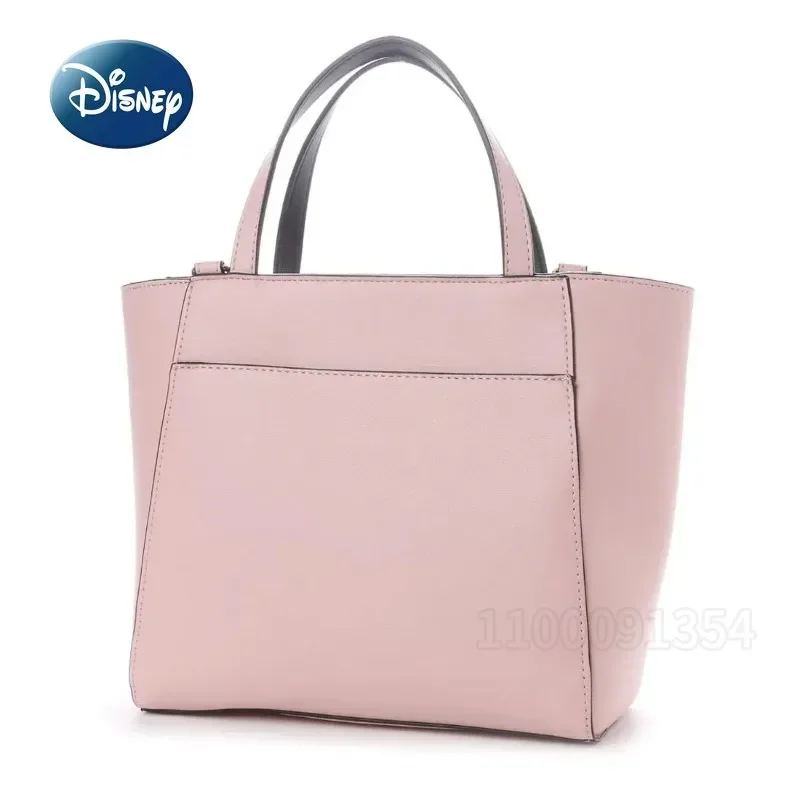 Disney Mickey tas tangan kartun wanita, tas kurir, tas bahu kapasitas besar, tas wanita asli, merek mewah, tas tangan wanita baru