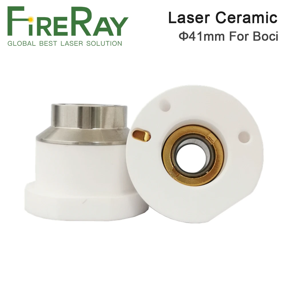 

FireRay Laser Ceramic Part 41mm Nozzle Holder For Boci BLT640 BLT641 BLT831 Fiber Laser Cutting Head