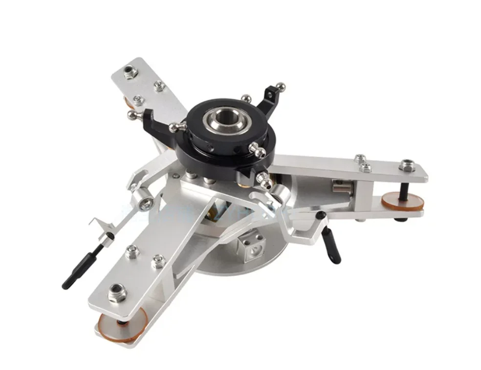 Universal Main Rotor Head +Cross Disc 1 Set Rotorhead 3-Blade 10mm 12mm With Swashplate for AS350 700 or 800 Size RC Helicopter
