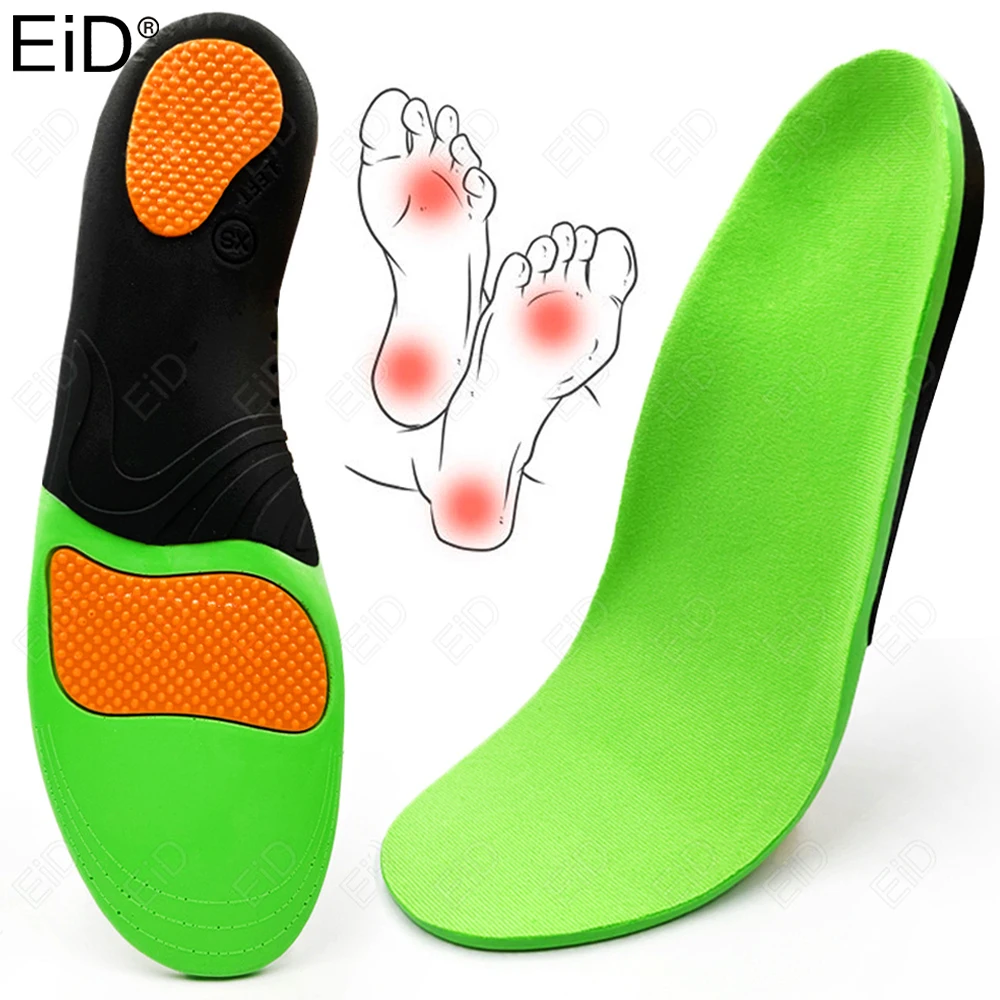 

EiD Orthotic Insoles Arch Support PVC Flat Foot Health Shoe Sole Pad Sport insoles for Shoes insert padded Orthopedic insoles