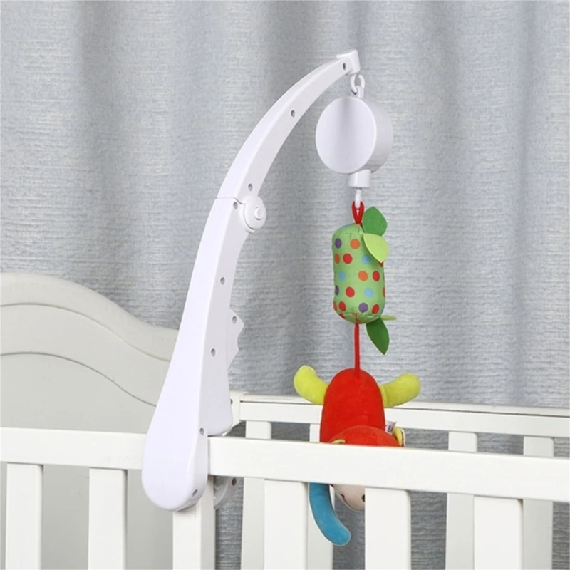 Suporte móvel para berço bebê, acessório para berço, cama, carrinho bebê, decorações musicais, móvel, suporte