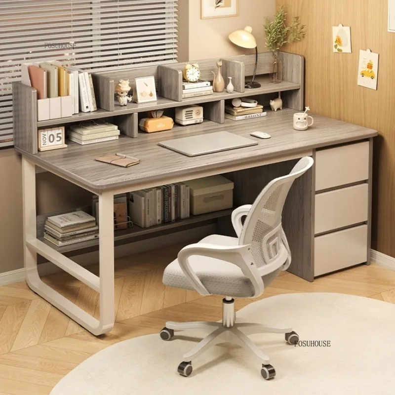 Modern Wooden Computer Desks Desktop Home  Apartment Desk  Rectangular Bedroom Study Tables  Office Furniture