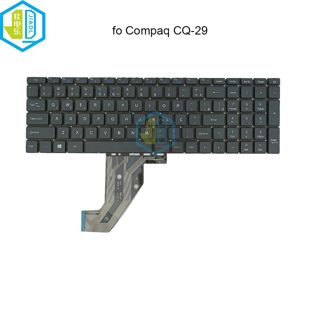 

New BR Brazil Brazilian Keyboard For Compaq Notebook Presario CQ-29 CQ29 NETFIX Keycaps Portuguese Laptop Replacement Keyboards