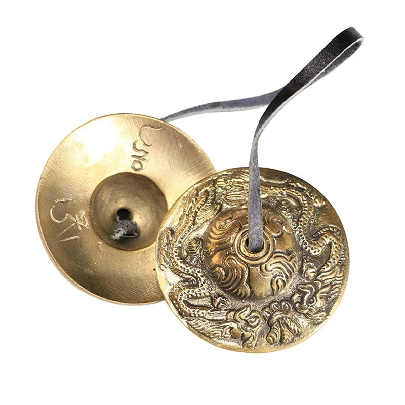 Nepalese Craft Cymbal Bell, Yoga Chanting Sound Healing, Meditation Bell Jingle