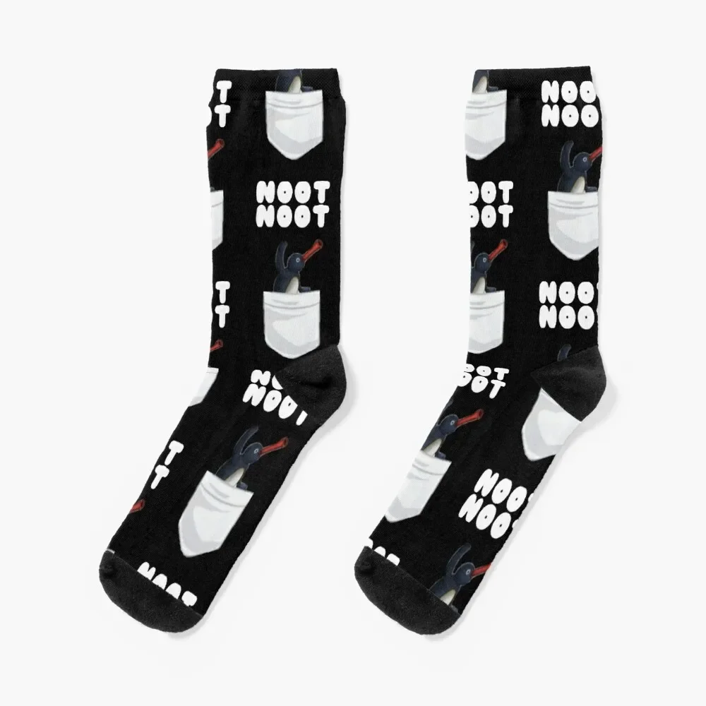 

Angry Pingu Noot Noot Merch Socks Soccer Heating sock Girl'S Socks Men's