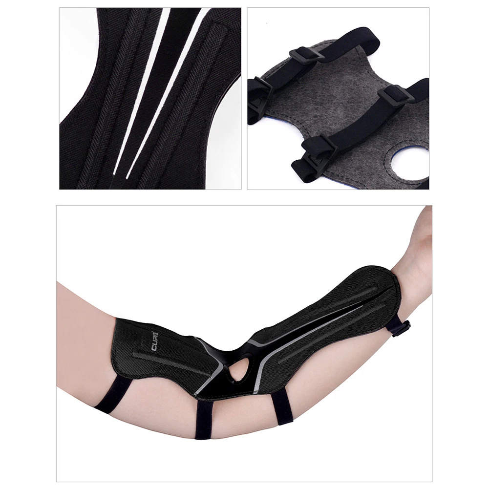 Protector de brazo ajustable de nailon 600D, Protector de antebrazo con flecha y arco de tiro con arco