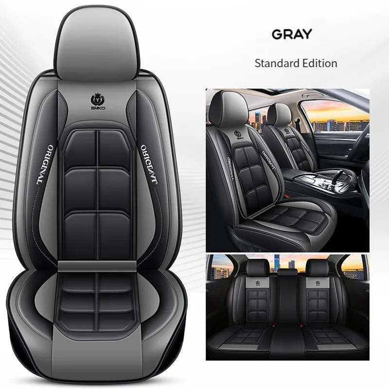 

YOTONWAN 5 Seats Universal Car Leather Seat Cover For Pentium T99 B70 T77 T55 T33 NAT Car Accessories Wear resisting Protector