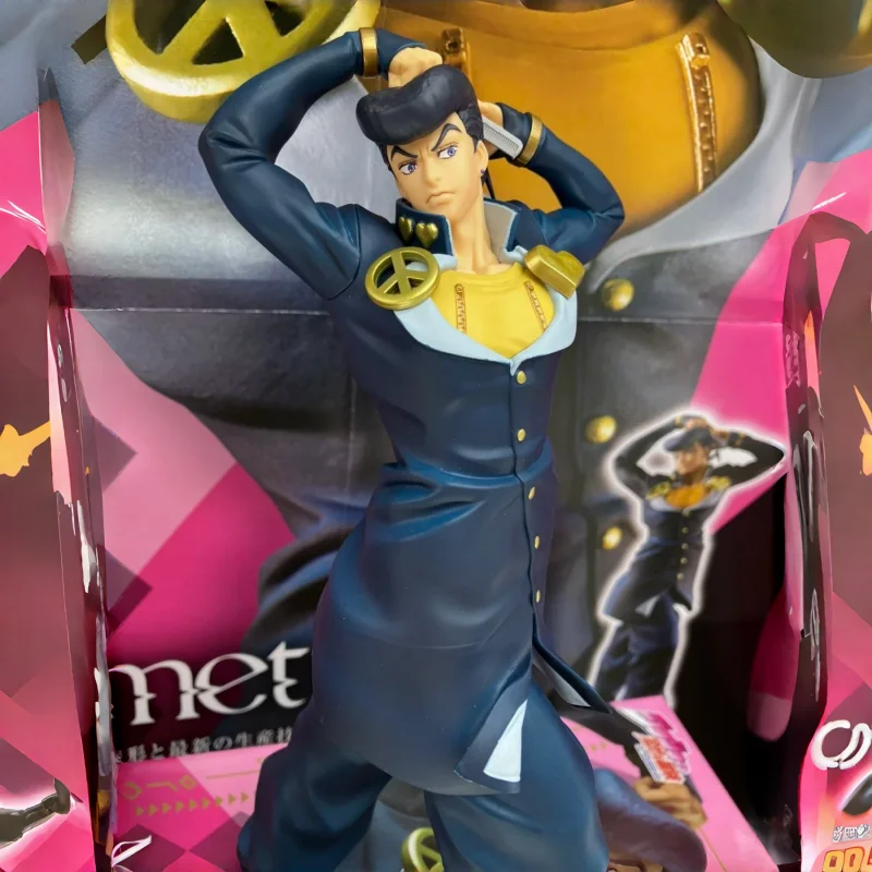 

Оригинальная фигурка Кира Йошикаге Banpresto из аниме Jojo's Bizarre Adventure: Diamond Is Unbreakable, модель для коллекционирования и декора рабочего стола