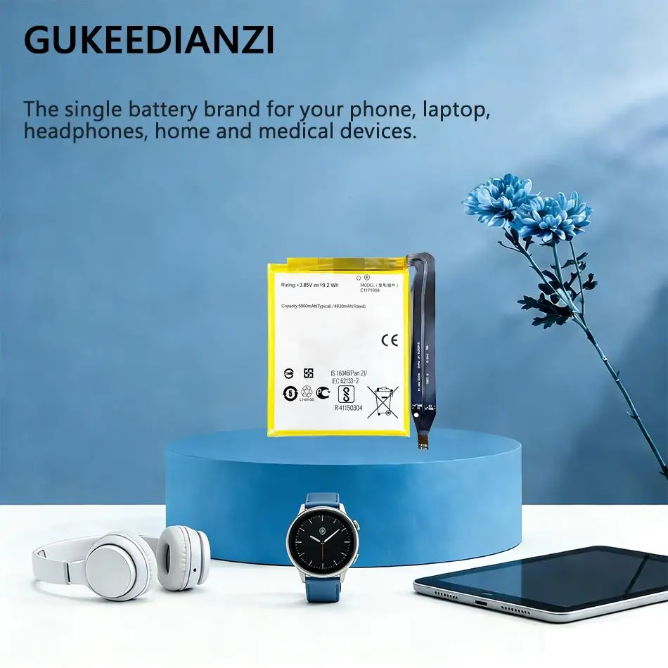 

Высокоэффективная батарея для мобильного телефона 5000 мАч C11P1904 для Asus Zenfone 7